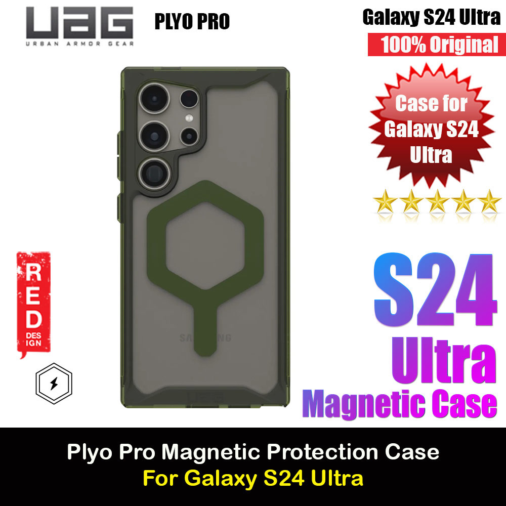 Picture of UAG Plyo Pro Series Drop Protection Transparent Case Cover Casing for Samsung Galaxy S24 Ultra (Ice Olive) Samsung Galaxy S24 Ultra- Samsung Galaxy S24 Ultra Cases, Samsung Galaxy S24 Ultra Covers, iPad Cases and a wide selection of Samsung Galaxy S24 Ultra Accessories in Malaysia, Sabah, Sarawak and Singapore 