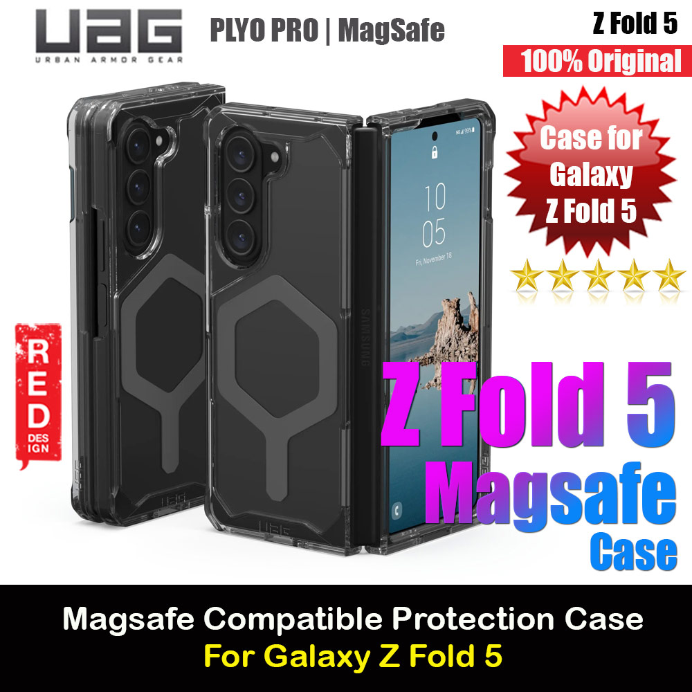 Picture of UAG Plyo Pro Series Drop Protection Case Magsafe Wireless Charging Compatible for Samsung Galaxy Z Fold 5 (Ash Space Grey) Samsung Galaxy Z Fold 5- Samsung Galaxy Z Fold 5 Cases, Samsung Galaxy Z Fold 5 Covers, iPad Cases and a wide selection of Samsung Galaxy Z Fold 5 Accessories in Malaysia, Sabah, Sarawak and Singapore 