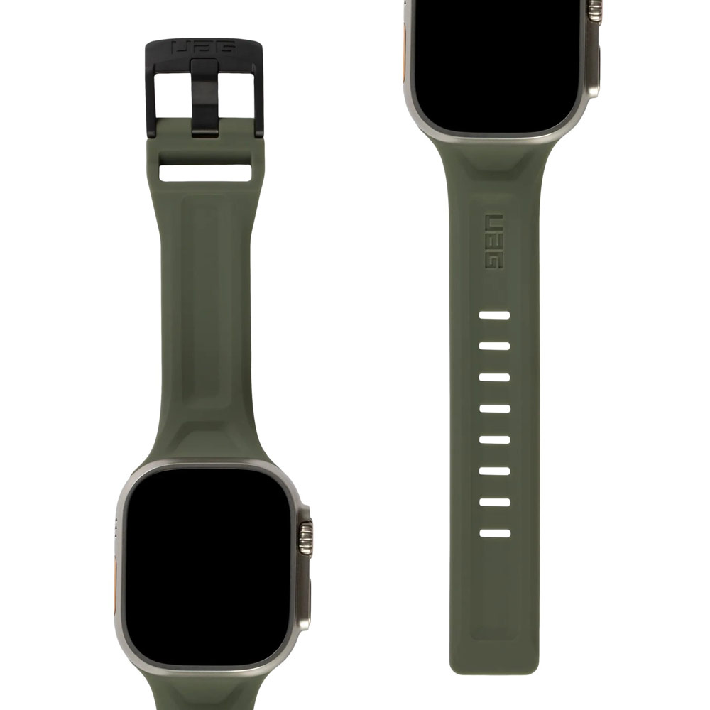 Picture of Apple Watch 49mm	Ultra  | UAG Scout Silicone Strap for Apple Watch 49mm Ultra (Foliage Green)