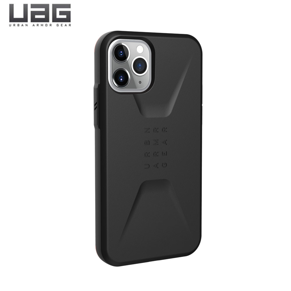 Picture of Apple iPhone 11 Pro 5.8 Case | UAG Civilian Series Drop Protection Case for Apple iPhone 11 Pro 5.8 (Black)