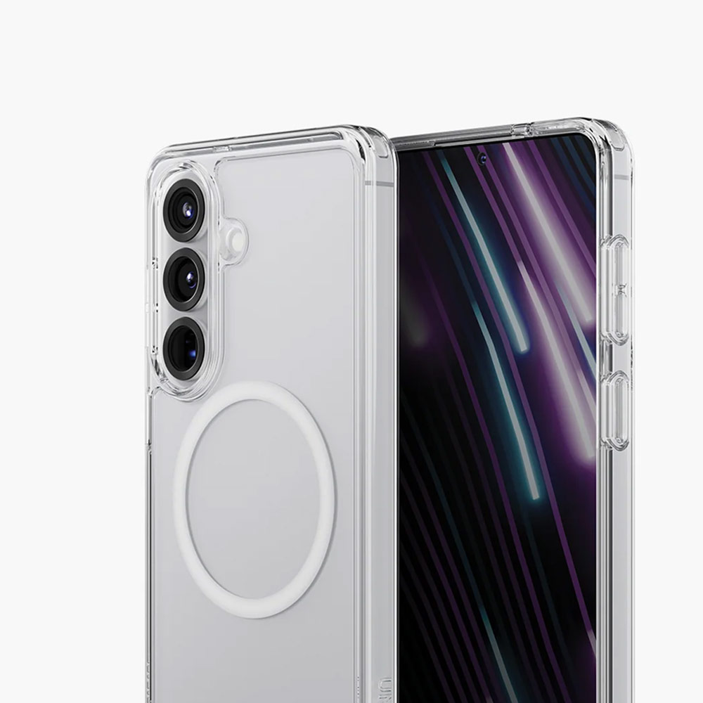 Picture of Samsung Galaxy S26 Plus Case | Uniq Lifepro Xtreme Series Magclick Drop Protection Crystal Clear Case for Samsung Galaxy S26 Plus (Clear)
