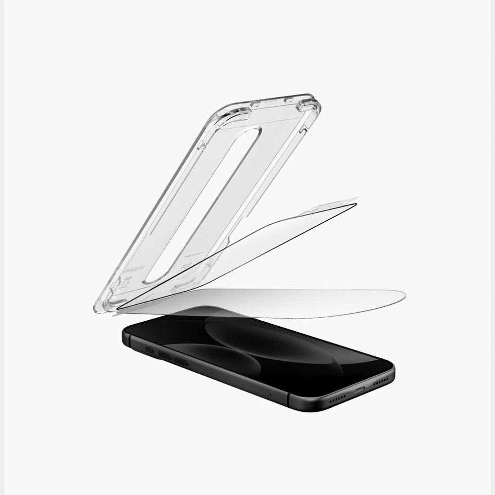 Picture of Apple iPhone 18 Pro Max Screen Protector | Uniq Optix SwiftFit Vivid Tempered Glass Screen Protector for iPhone 18 Pro Max - Vivid Clear