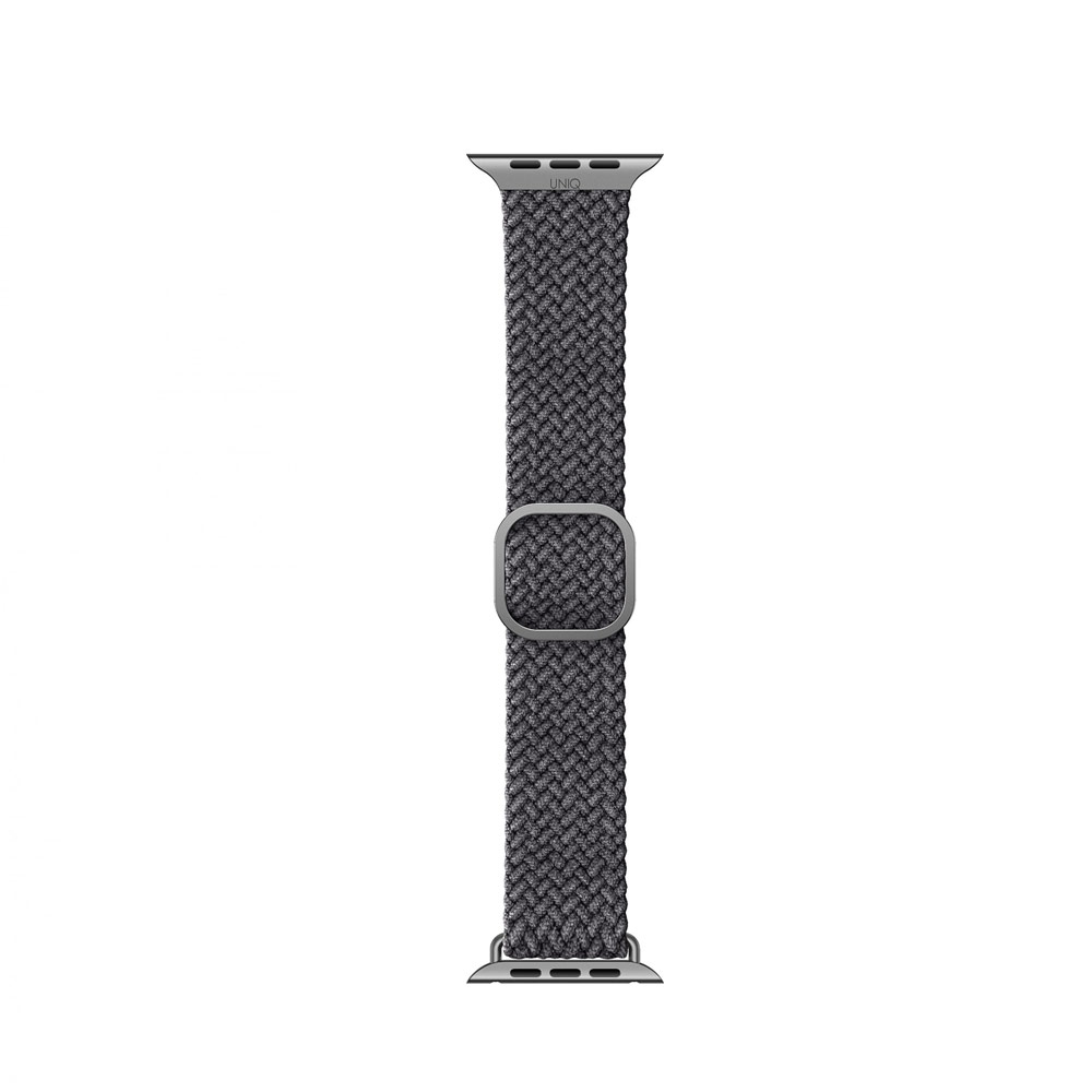 Picture of Apple Watch 42mm  | Uniq Aspen Woven Soft Breathable Comfort Strap for Apple Watch 42mm 44mm Series 1 2 3 4 5 6 SE Nike (Grey)