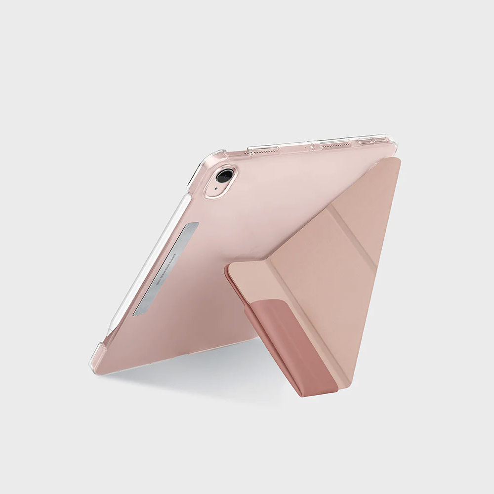 Picture of Apple iPad Mini 6 Case | Uniq Camden Flip Cover Stand Case for Apple iPad Mini 6 (Pink)