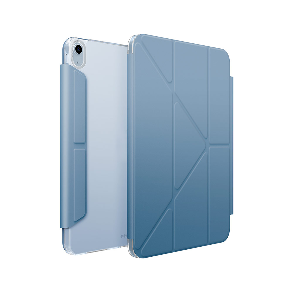 Picture of Apple iPad Air 11 M2 2024 Case | Uniq Camden Click Flip Cover Stand Case for iPad Air 11 M2 2024  (Blue)