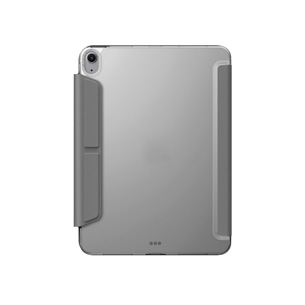 Picture of Apple iPad Air 11 M2 2024 Case | Uniq Camden Click Flip Cover Stand Case for iPad Air 11 M2 2024  (Grey)