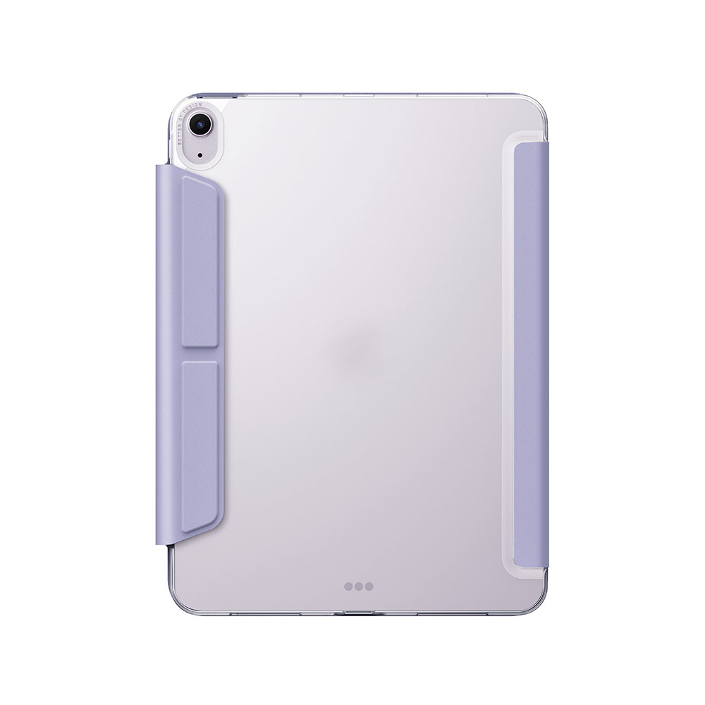 Picture of Apple iPad Air 10.9 2020 Case | Uniq Camden Click Flip Cover Stand Case for iPad Air 10.9 4th Gen 5th Gen 2020 2022  (Purple)