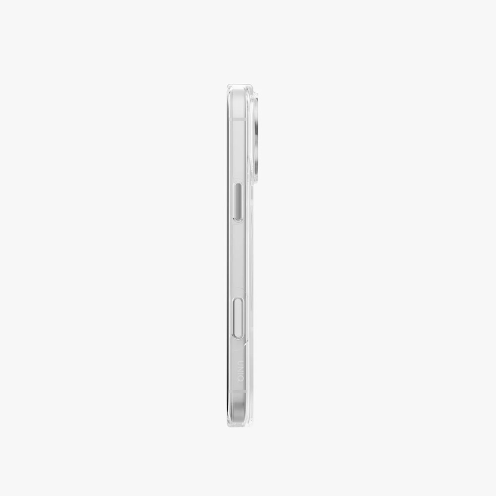Picture of Apple iPhone 18 Pro Case | Uniq Clario MagClick Eco-Friendly Drop Protection Case with Camera Control Button for iPhone 18 Pro 6.3 - Lucent Clear