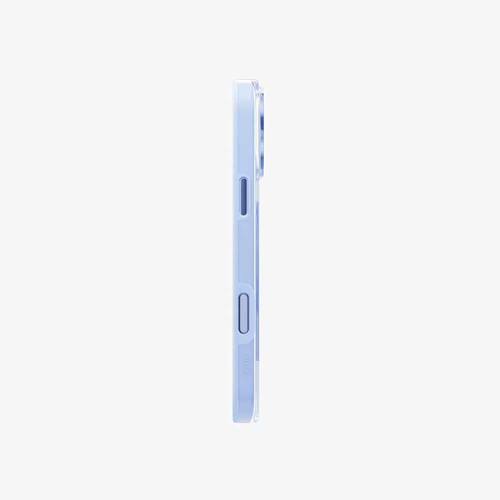 Picture of Apple iPhone 18 Pro Case | Uniq Clario MagClick Eco-Friendly Drop Protection Case with Camera Control Button for iPhone 18 Pro 6.3 - Cool Blue