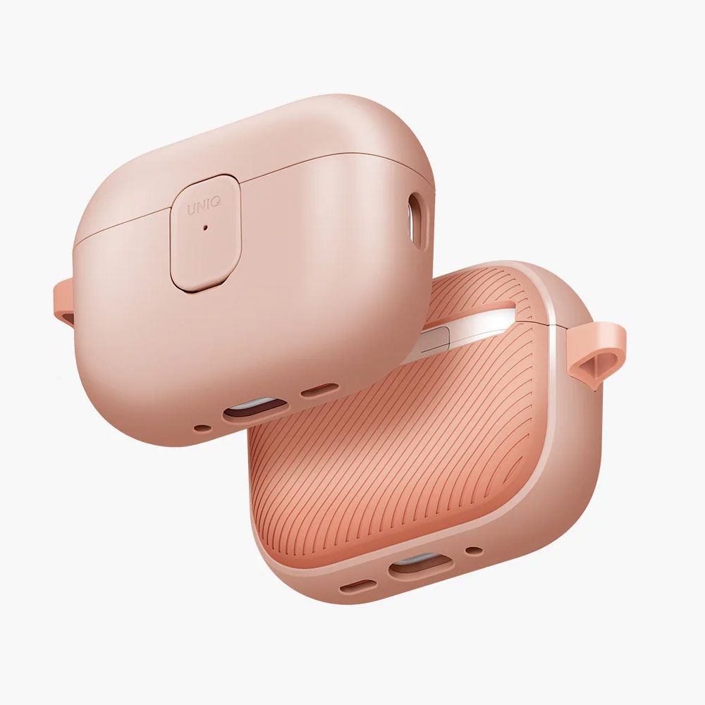 Picture of Apple Airpods Pro 3 Case | Uniq Clyde Magnetic Closure Hybrid Case for Airpods Pro 3 3rd Gen 2025 (Pink)