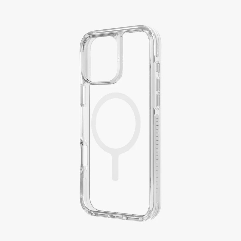 Picture of Apple iPhone 16 Pro Max 6.9 Case | Uniq Magclick Combat Hybrid Ultra Tough Drop Protection Magnetic Charge Compatible Case for iPhone 16 Pro Max 6.9 (Lume White)