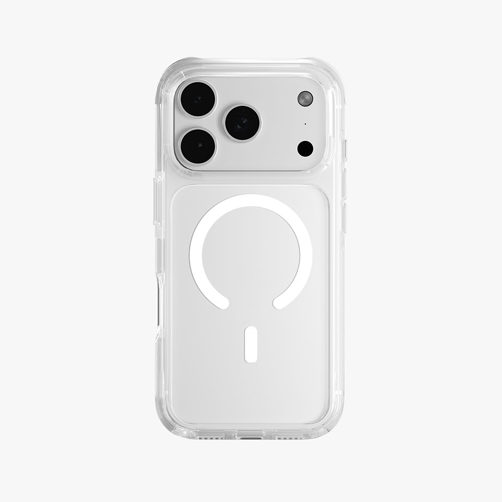 Picture of Apple iPhone 17 Pro Max 6.9 Case | Uniq Combat Triple-Layered Magclick Protective Case for iPhone 17 Pro Max 6.9 (Blanc White)