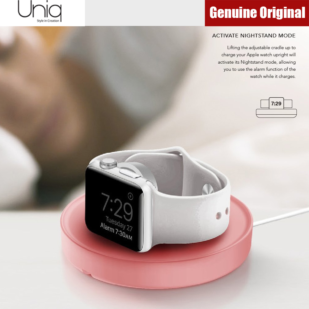 Picture of Uniq Dome Apple Watch Charging Dock (Pink)