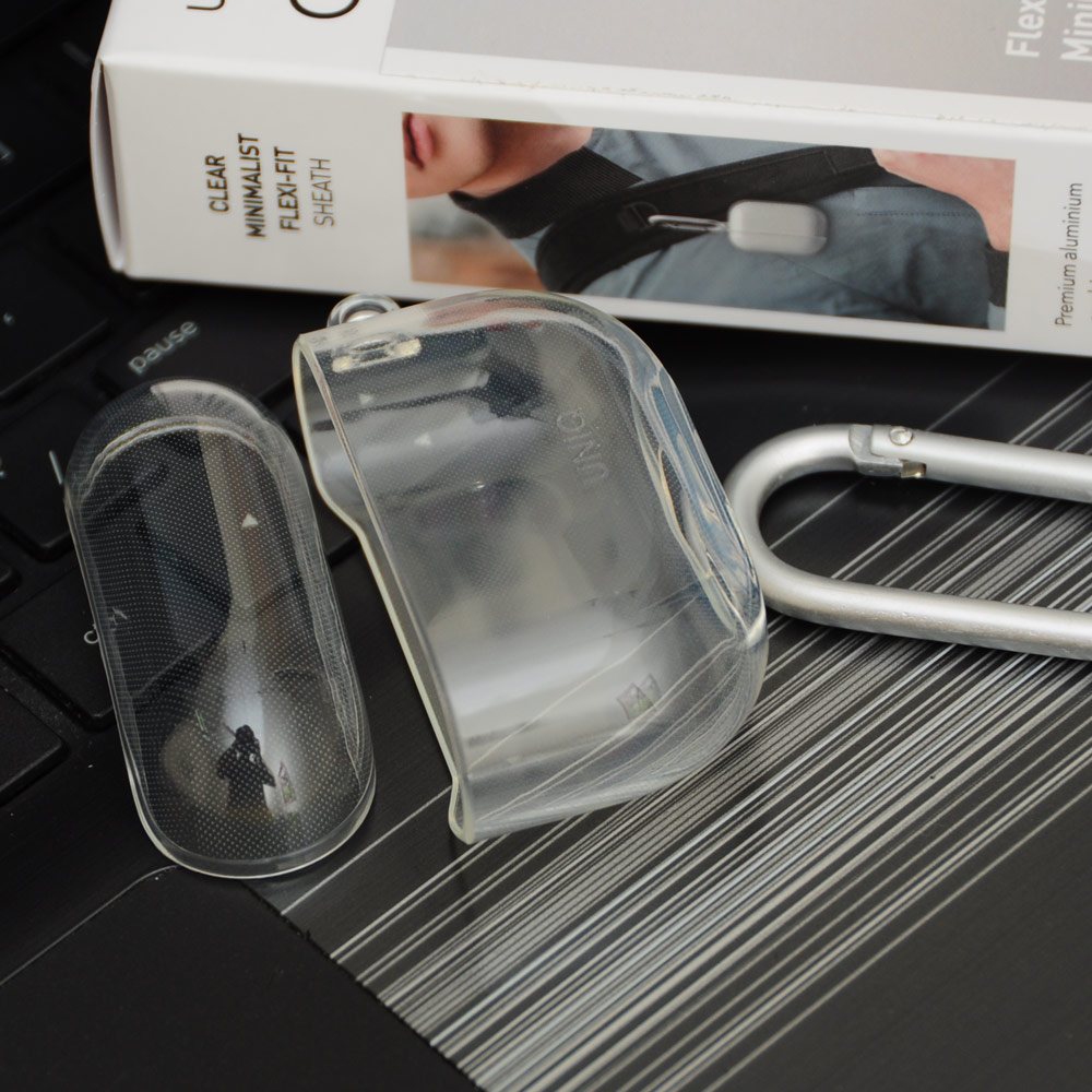 Picture of Apple Airpods 3 Case | Uniq Glase Drop Protection TPU Soft Case for Airpods 3 (Clear)