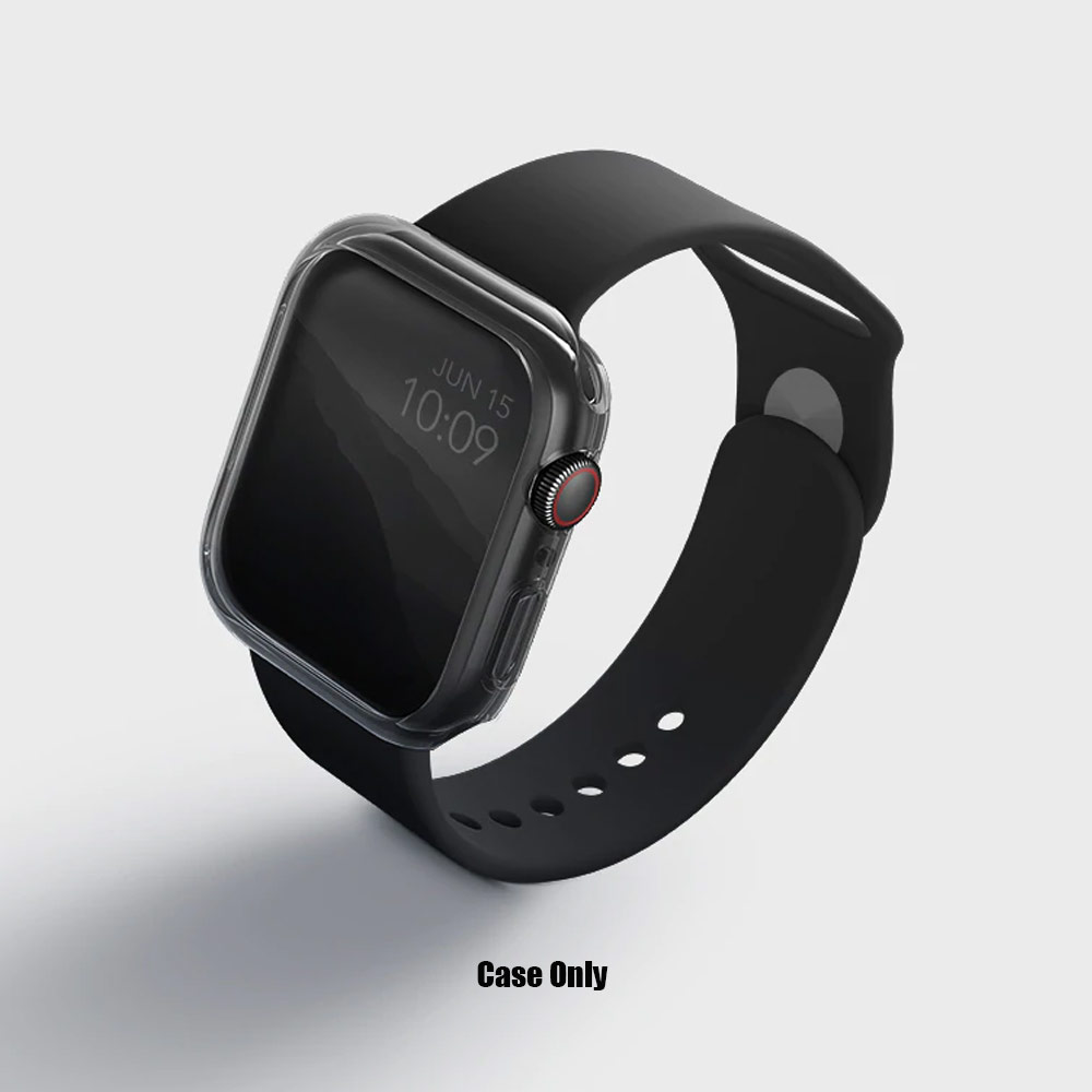 Picture of Apple Watch 45mm Case | Uniq Glase TPU Slim cover case for Apple Watch 45mm Series 7 Case (Dual Color Pack )