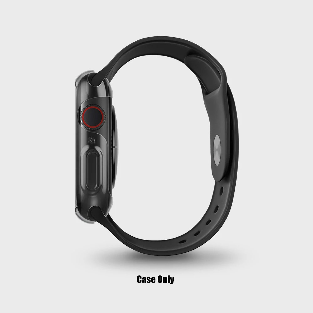 Picture of Apple Watch 45mm Case | Uniq Glase TPU Slim cover case for Apple Watch 45mm Series 7 Case (Dual Color Pack )