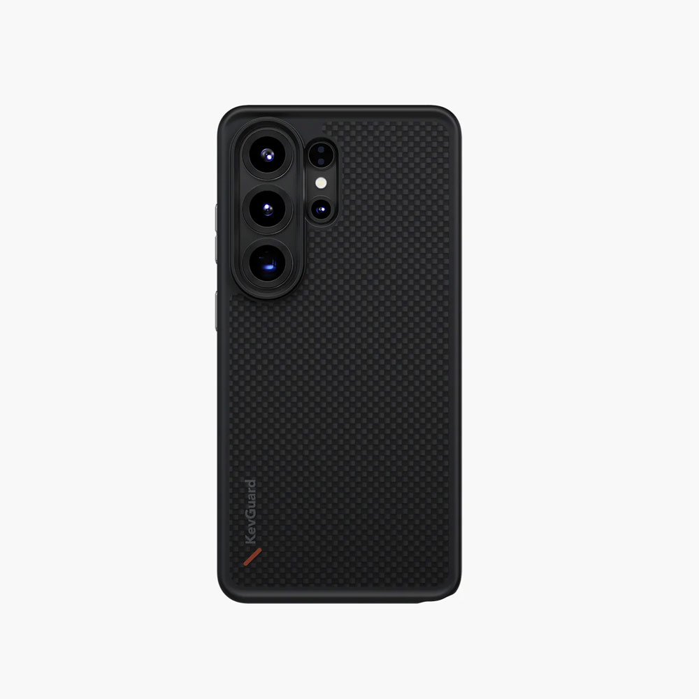 Picture of Samsung Galaxy S26 Ultra Case | Uniq Hybrid Keva with MagClick Charging Aramid Fiber Tough Case for Samsung Galaxy S26 Ultra (Carbon Black)