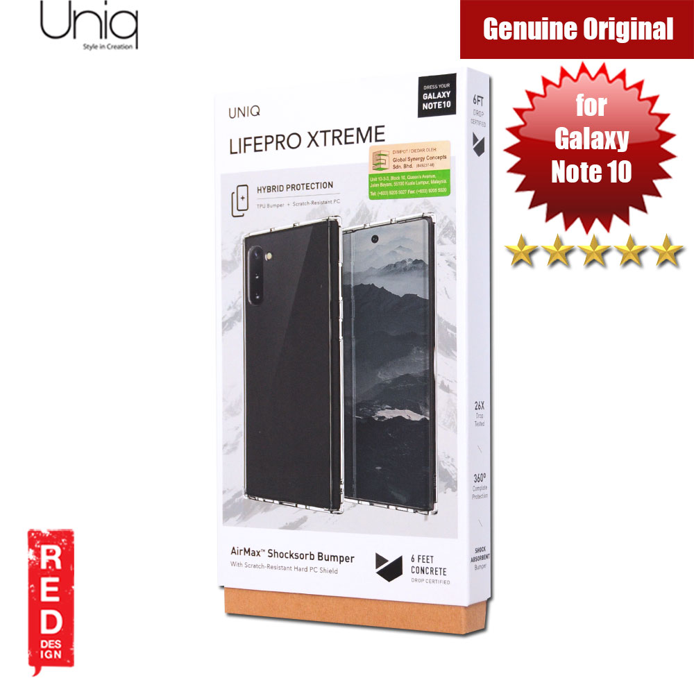 Picture of Uniq Lifepro Extreme Protection Case for Samsung Galaxy Note 10 (Clear) Samsung Galaxy Note 10- Samsung Galaxy Note 10 Cases, Samsung Galaxy Note 10 Covers, iPad Cases and a wide selection of Samsung Galaxy Note 10 Accessories in Malaysia, Sabah, Sarawak and Singapore 