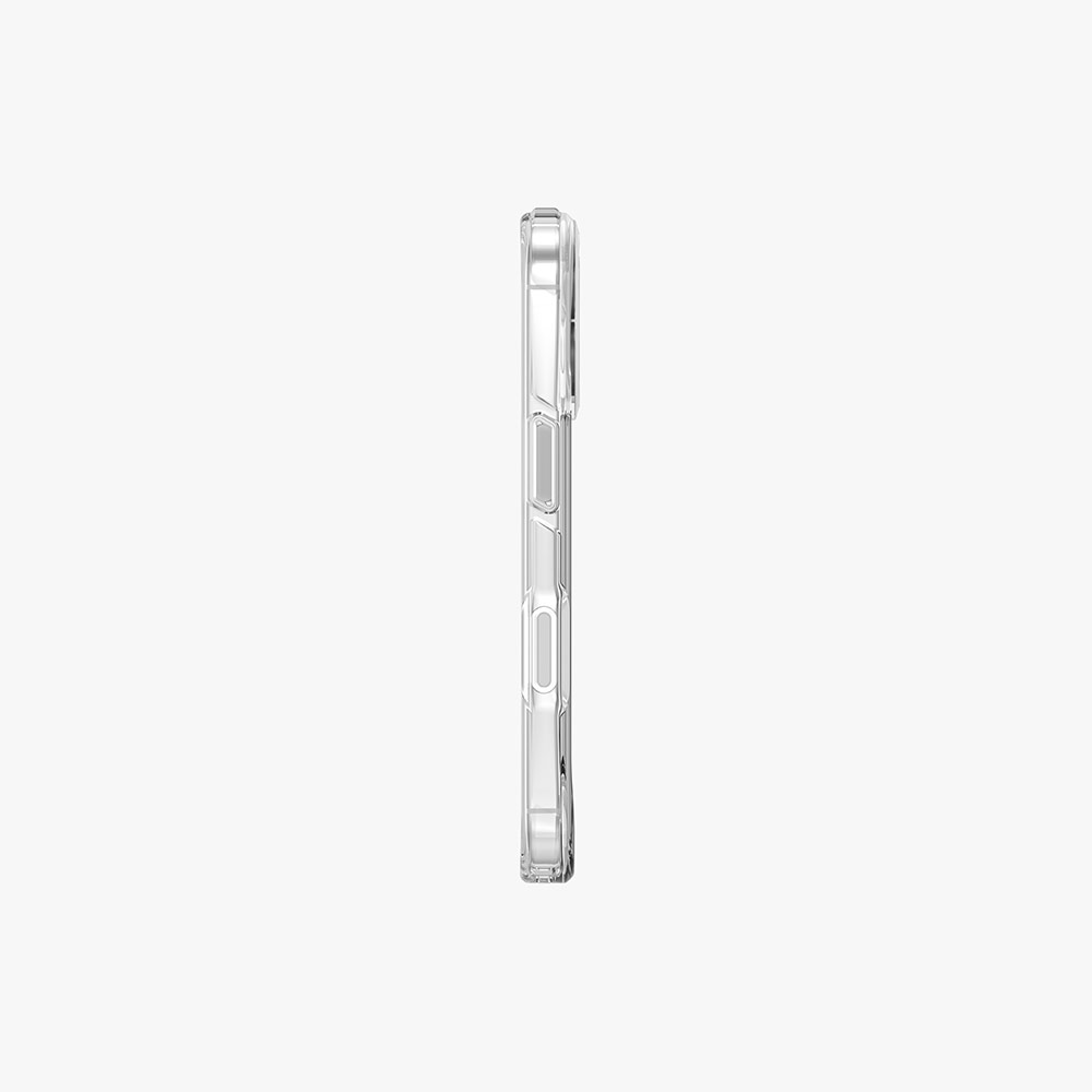 Picture of Apple iPhone 17 6.3 Case | Uniq LifePro Xtreme Hybrid Magclick Slim Thin Anti Finger Print Transparent Drop Protection Case for iPhone 17 6.3 (Frosted Clear)
