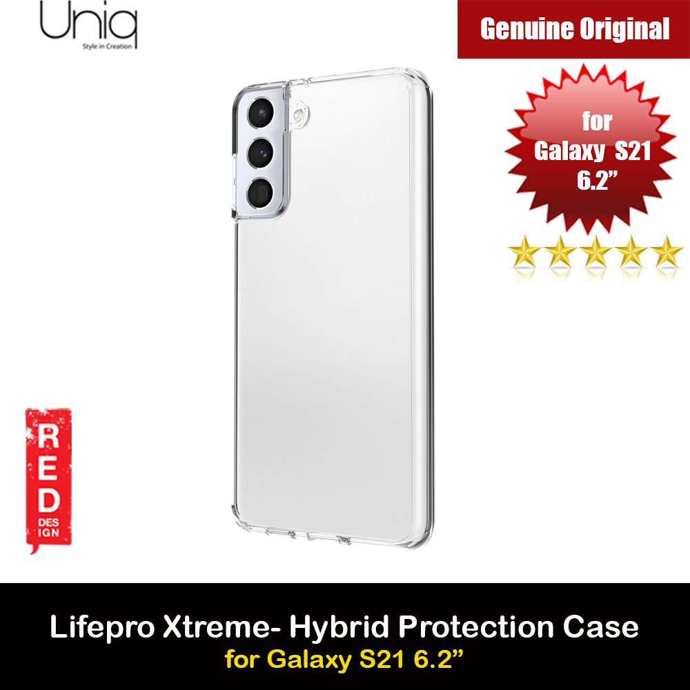 Picture of Uniq Lifepro Xtreme Ultra Protection Hybrid Case for Samsung Galaxy S21 6.2 (Crystal Clear) Samsung Galaxy S21 6.2- Samsung Galaxy S21 6.2 Cases, Samsung Galaxy S21 6.2 Covers, iPad Cases and a wide selection of Samsung Galaxy S21 6.2 Accessories in Malaysia, Sabah, Sarawak and Singapore 