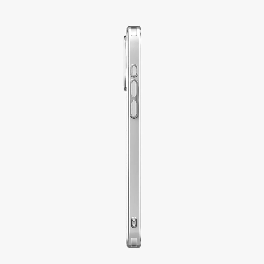 Picture of Apple iPhone 15 Pro 6.1 Case | Uniq LifePro Xtreme Magclick Slim Thin Clear Transparent Magsafe Magnetic Drop Protection Case for iPhone 15 Pro 6.1 (Clear)