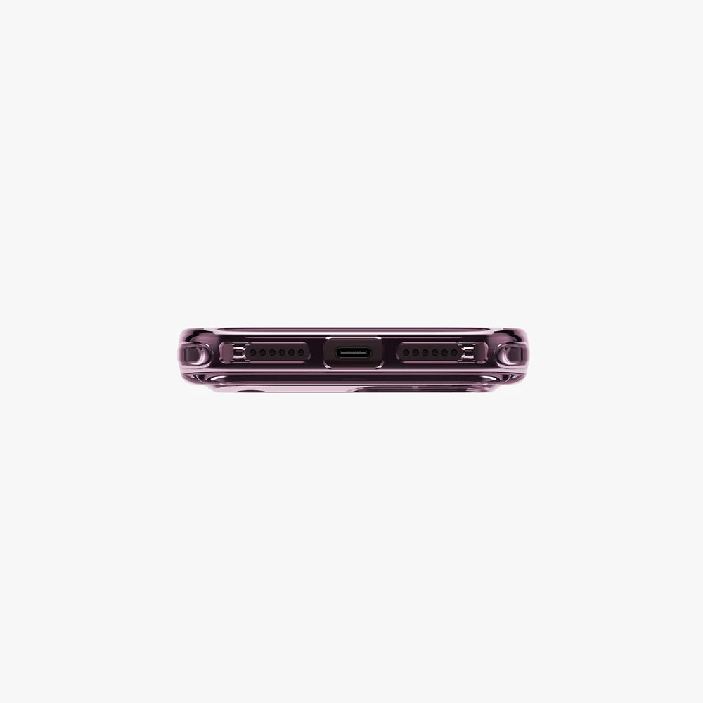 Picture of Apple iPhone 18 Pro Case | Uniq LifePro Xtreme Clear MagClick Case with Camera Control Button for iPhone 18 Pro 6.3 - Deep Burgundy