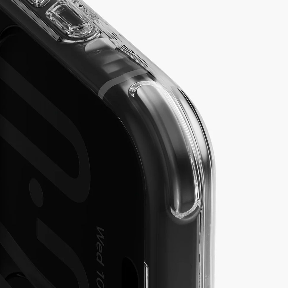 Picture of Apple iPhone 18 Pro Case | Uniq LifePro Xtreme Clear MagClick Case with Camera Control Button for iPhone 18 Pro 6.3 - Tinted Smoke