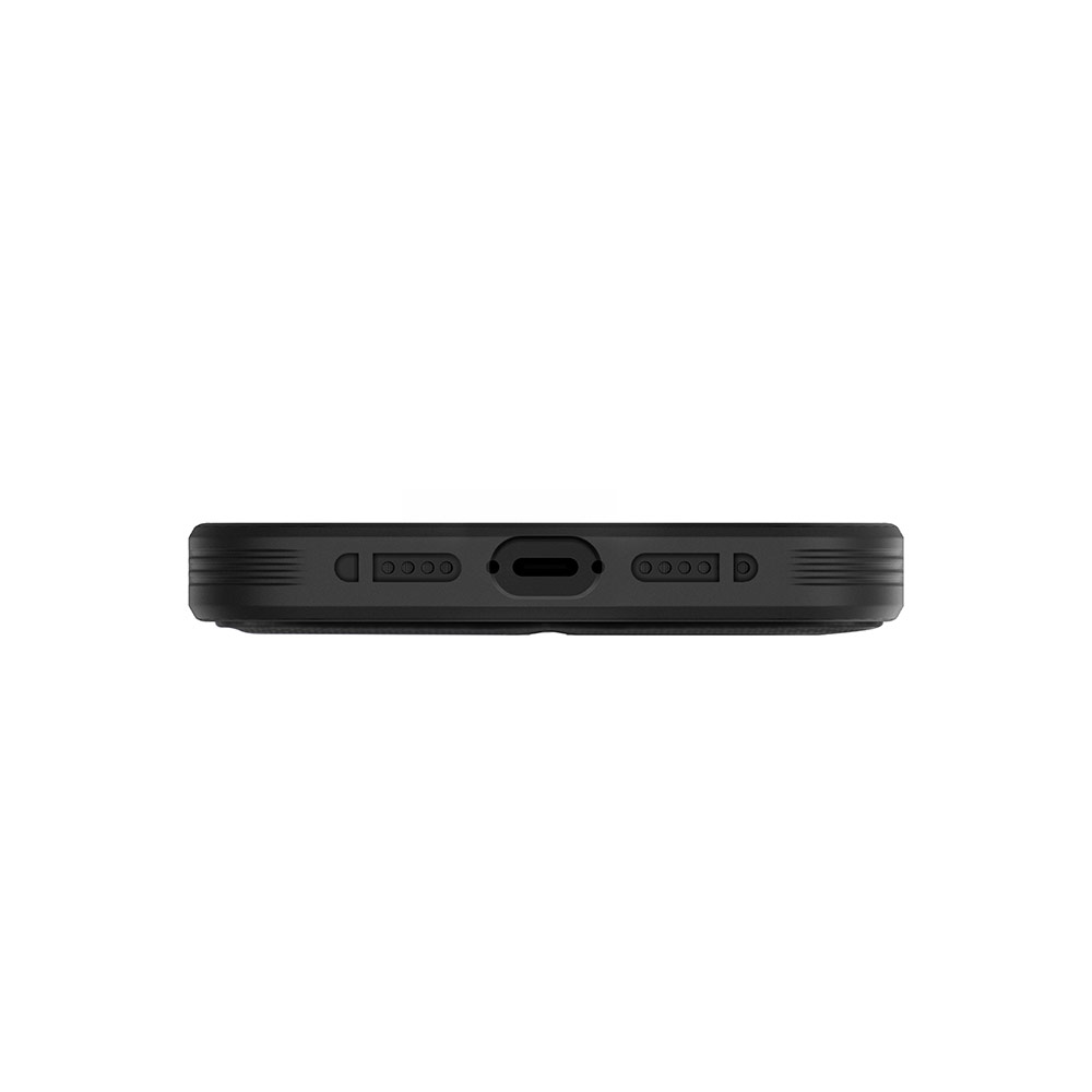 Picture of Apple iPhone 14 Pro 6.1 Case | Uniq MagClick Transforma Drop Protection Stand Case Magsafe Compatible for iPhone 14 Pro 6.1 (Ebony Black)