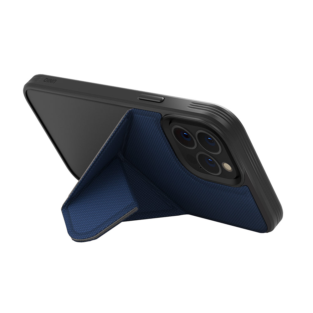 Picture of Apple iPhone 14 Pro Max 6.7 Case | Uniq MagClick Transforma Drop Protection Stand Case Magsafe Compatible for iPhone 14 Pro Max 6.7 (Electric Blue)