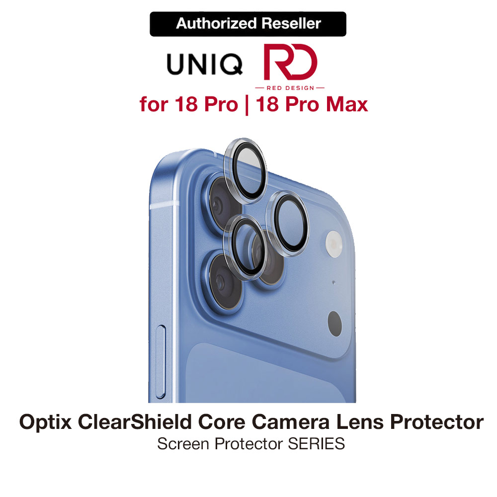 Picture of Uniq Optix ClearShield Core Full Lens Coverage HD Clarity Camera Lens Protector for iPhone 18 Pro iPhone 18 Pro Max - Clear Apple iPhone 18 Pro Max- Apple iPhone 18 Pro Max Cases, Apple iPhone 18 Pro Max Covers, iPad Cases and a wide selection of Apple iPhone 18 Pro Max Accessories in Malaysia, Sabah, Sarawak and Singapore 