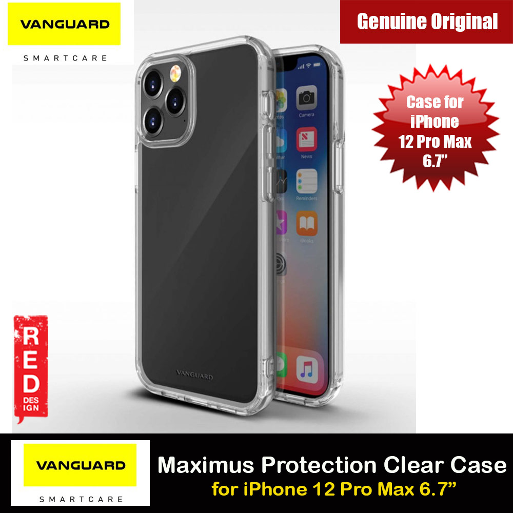 Picture of Viva Madrid Vanguard Maximus Clear Drop Protection Case for iPhone 12 Pro Max 6.7 (Clear) Apple iPhone 12 Pro Max 6.7- Apple iPhone 12 Pro Max 6.7 Cases, Apple iPhone 12 Pro Max 6.7 Covers, iPad Cases and a wide selection of Apple iPhone 12 Pro Max 6.7 Accessories in Malaysia, Sabah, Sarawak and Singapore 