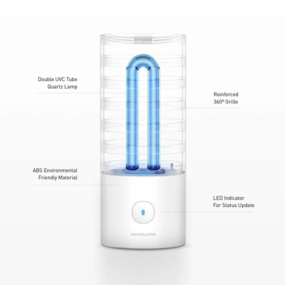 Picture of Viva Madrid iLLumax Portable 360 Germicidal Lamp UVC Ray Ozone Air Disinfection