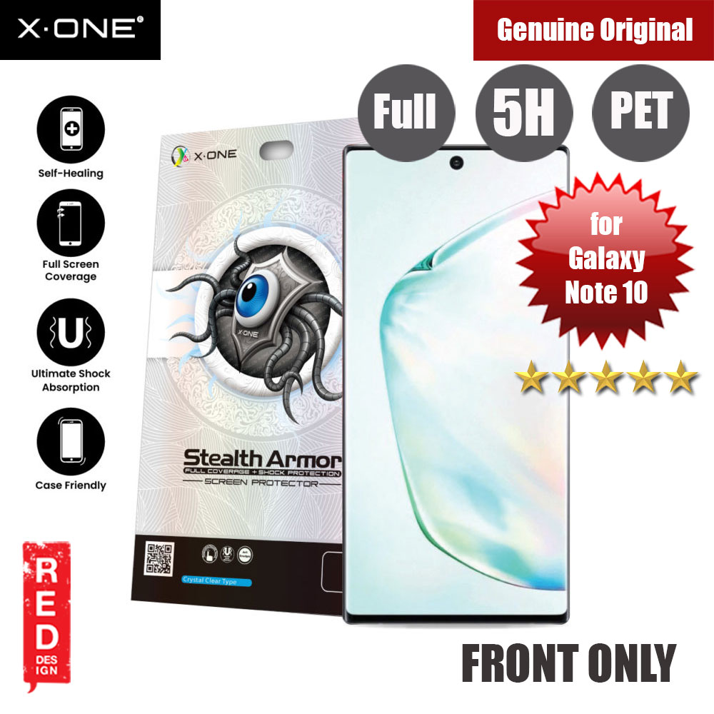 Picture of X.One Stealth Armor 2 Full Screen Coverage PET Screen Protector For Samsung Galaxy Note 10 Samsung Galaxy Note 10- Samsung Galaxy Note 10 Cases, Samsung Galaxy Note 10 Covers, iPad Cases and a wide selection of Samsung Galaxy Note 10 Accessories in Malaysia, Sabah, Sarawak and Singapore 