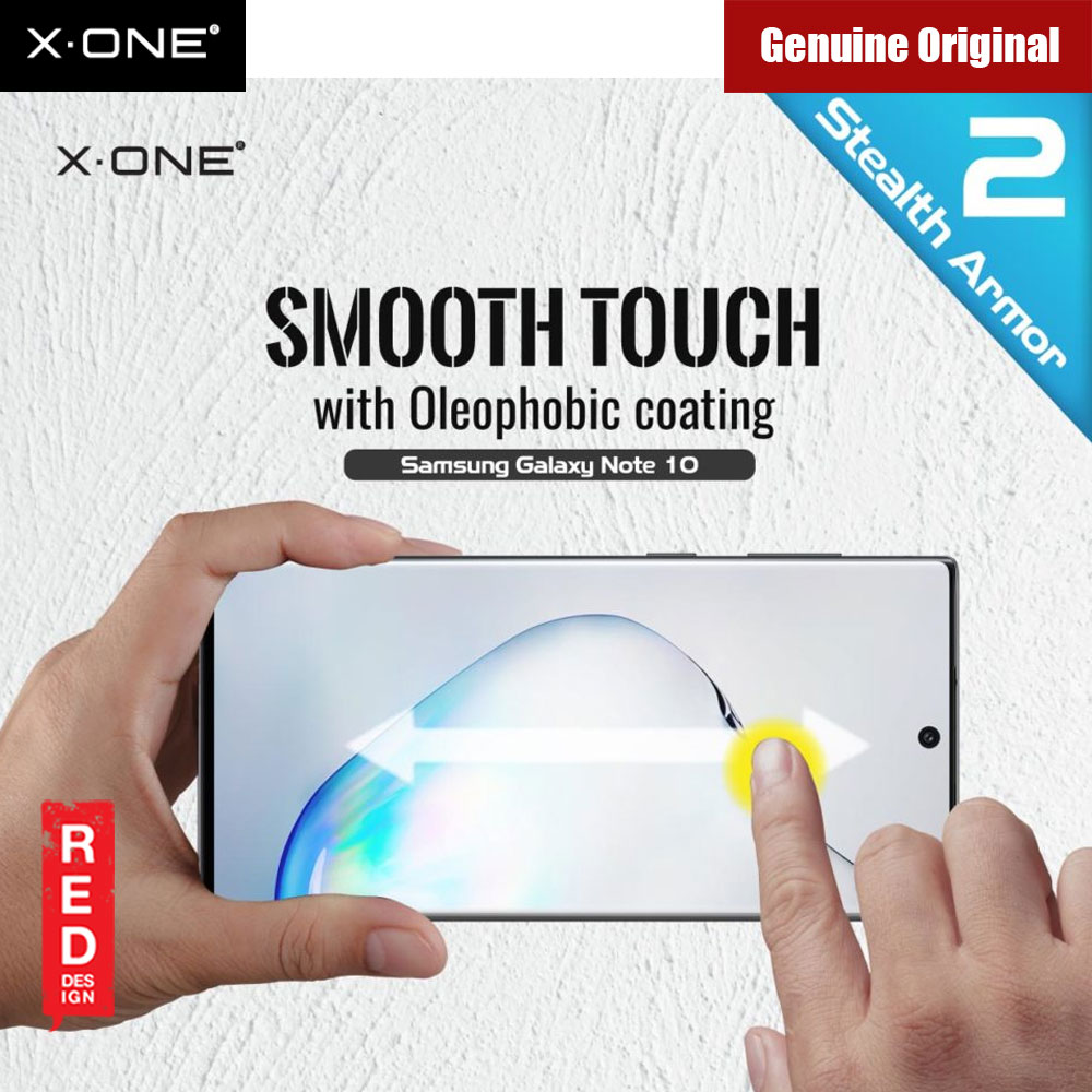 Picture of Samsung Galaxy Note 10 Screen Protector | X.One Stealth Armor 2 Full Screen Coverage PET Screen Protector For Samsung Galaxy Note 10 (Front and Back)