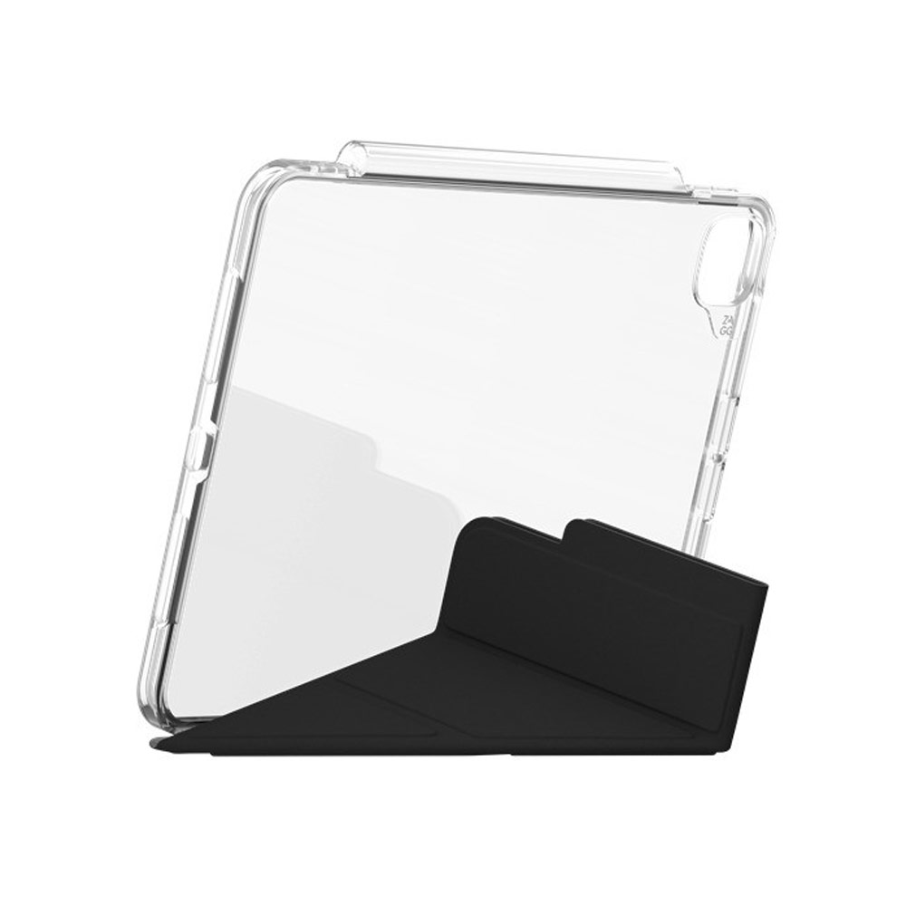 Picture of Apple iPad Pro 13 M4 2024 Case | Zagg Crystal Palace Folio Protection Flip Stand Case for iPad Pro 13 M4 2024 (Black)