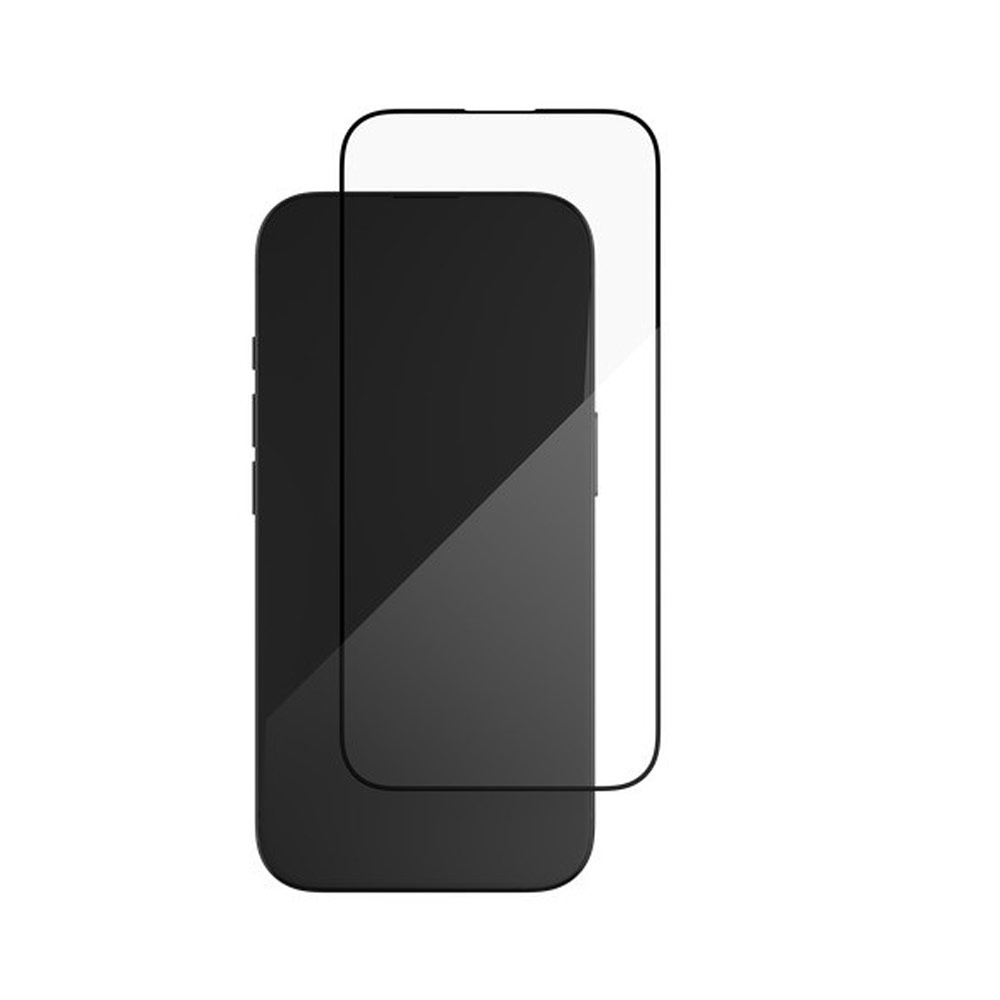 Picture of Apple iPhone 16 Pro 6.3 Screen Protector | Zagg Glass Elite Edge Anti Reflection Tempered Glass Screen Protector with Easy Installation Tray for iPhone 16 Pro 6.3 (Clear)
