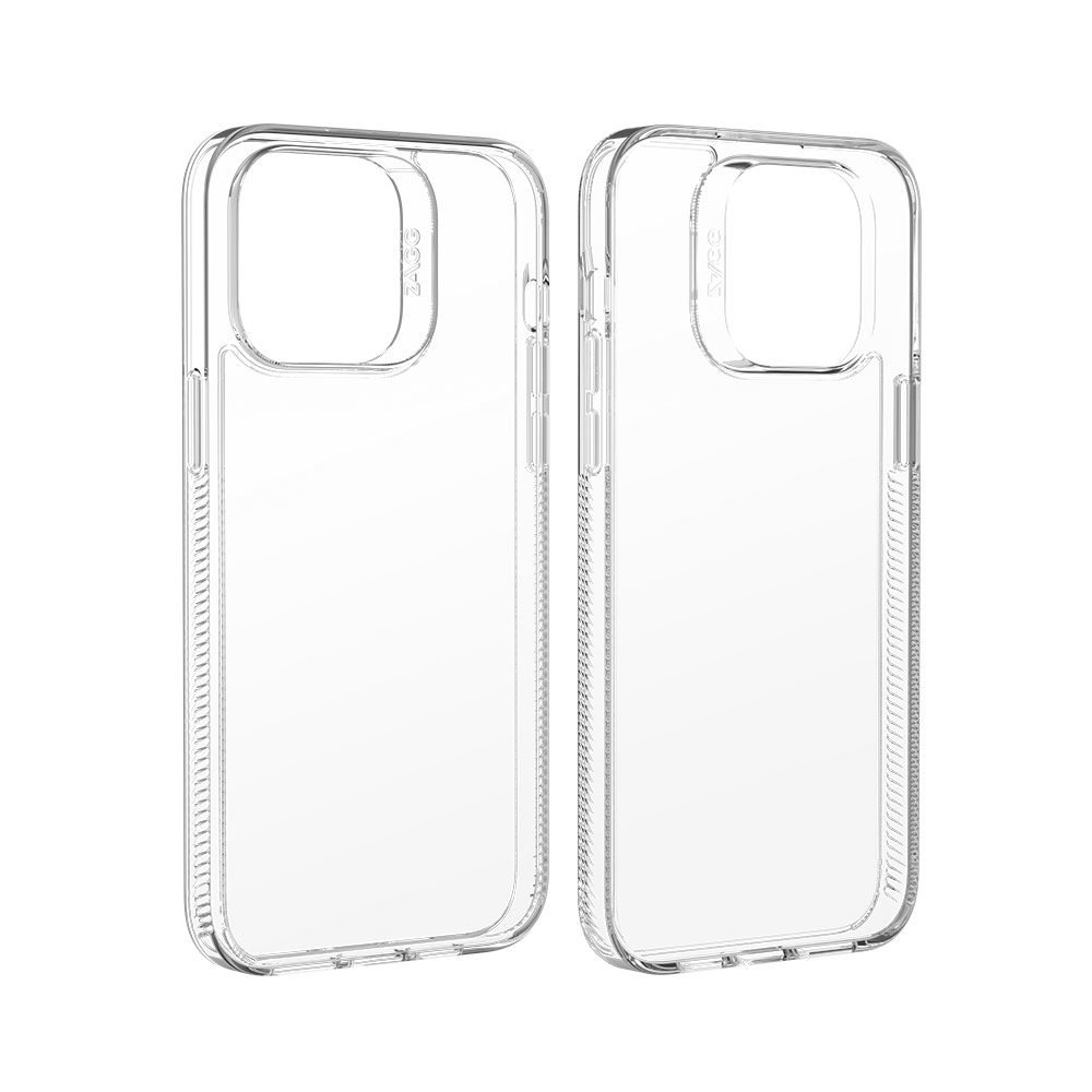 Picture of Apple iPhone 14 Pro 6.1 Case | Zagg Slim Improved Grip Drop Protection Case for iPhone 14 Pro 6.1 (Clear)