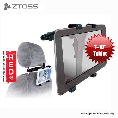 Picture of ZTOSS GOTRAVEL HOLDER Universal Car Headrest Mount Holder for Tablet PC 7" to 10" Red Design- Red Design Cases, Red Design Covers, iPad Cases and a wide selection of Red Design Accessories in Malaysia, Sabah, Sarawak and Singapore 